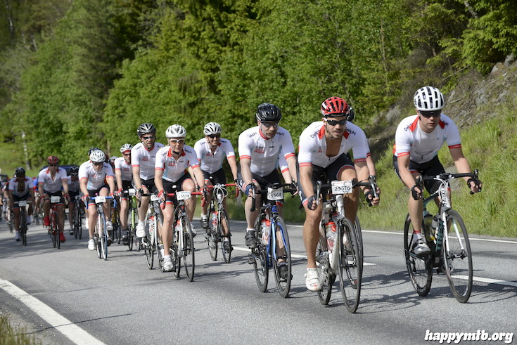 Bild från Vätternrundan 2015
