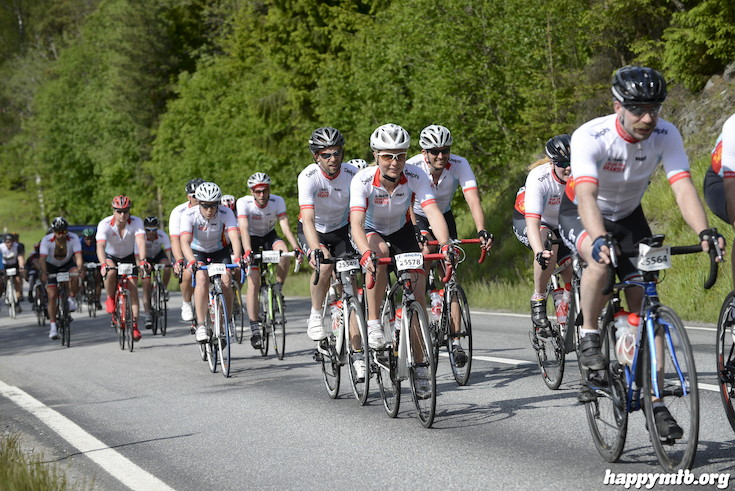 Bild från Vätternrundan 2015