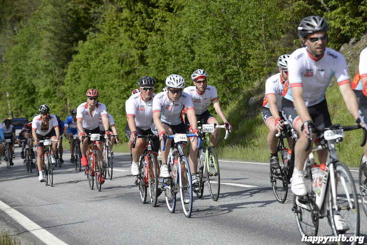Bild från Vätternrundan 2015
