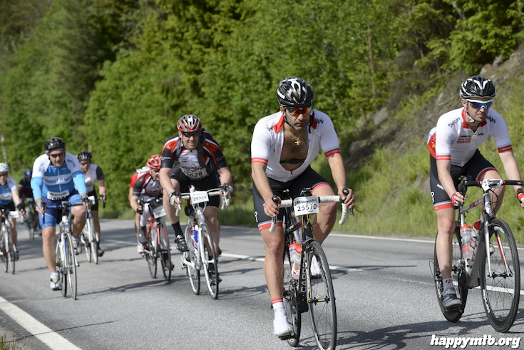 Bild från Vätternrundan 2015
