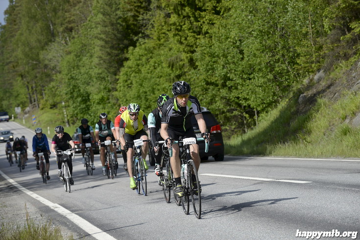 Bild från Vätternrundan 2015