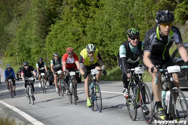 Bild från Vätternrundan 2015