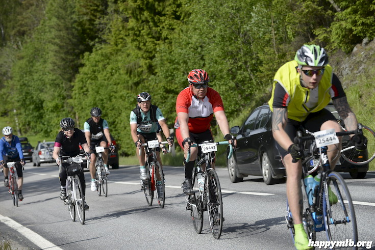 Bild från Vätternrundan 2015