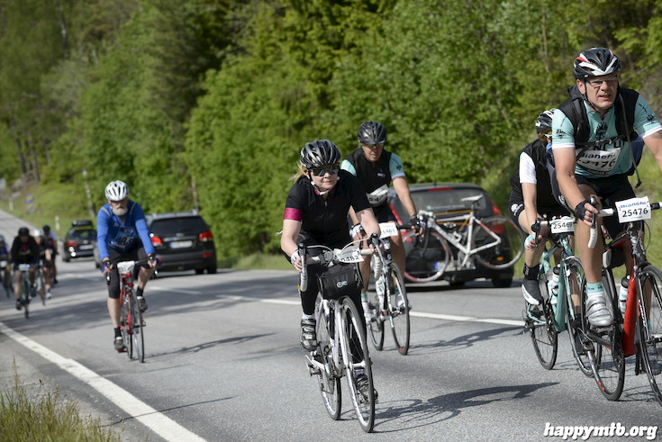 Bild från Vätternrundan 2015