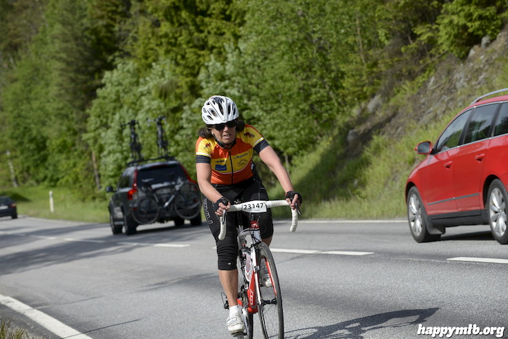 Bild från Vätternrundan 2015