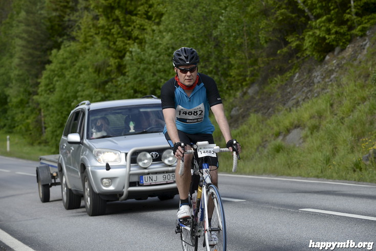 Bild från Vätternrundan 2015