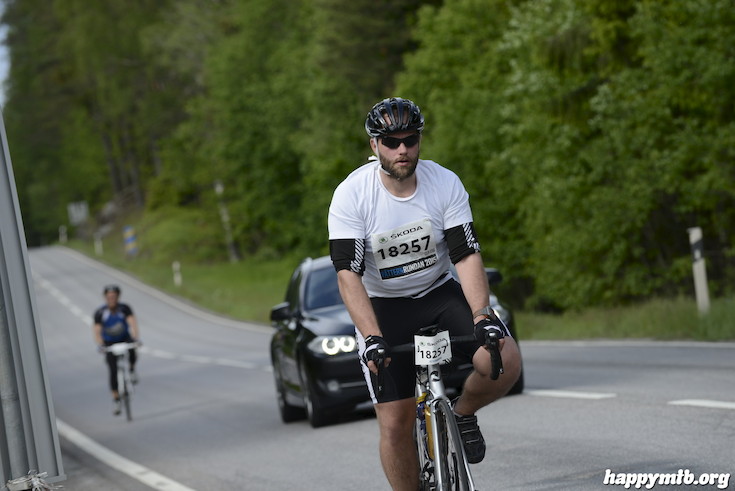 Bild från Vätternrundan 2015