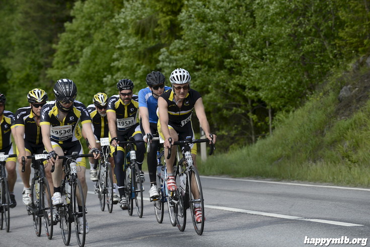 Bild från Vätternrundan 2015