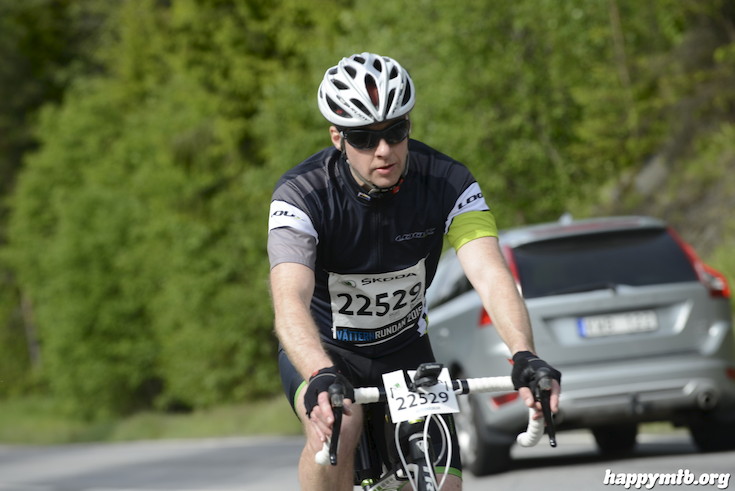 Bild från Vätternrundan 2015