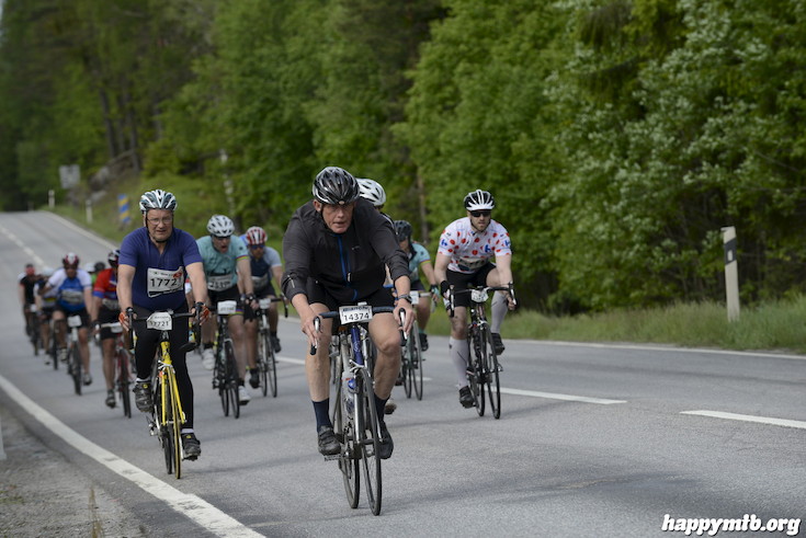 Bild från Vätternrundan 2015