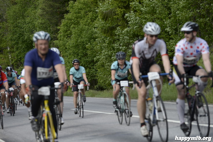 Bild från Vätternrundan 2015