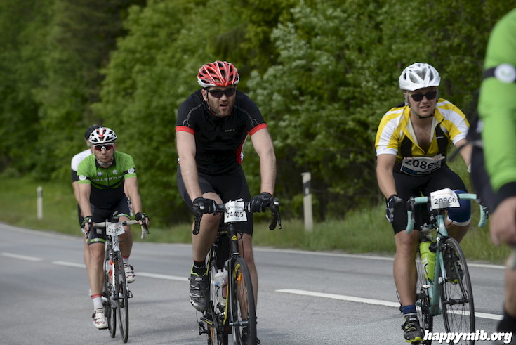 Bild från Vätternrundan 2015