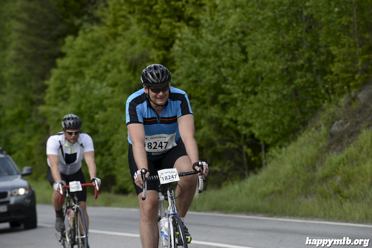 Bild från Vätternrundan 2015