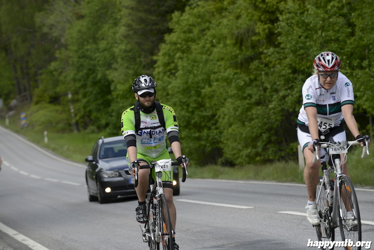 Bild från Vätternrundan 2015