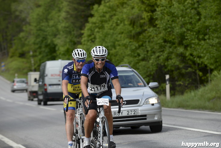Bild från Vätternrundan 2015