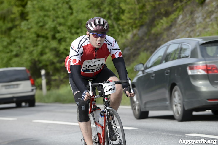Bild från Vätternrundan 2015