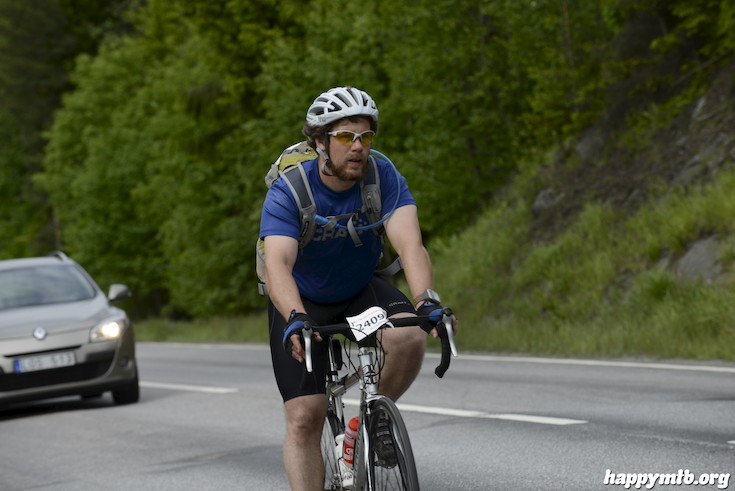 Bild från Vätternrundan 2015