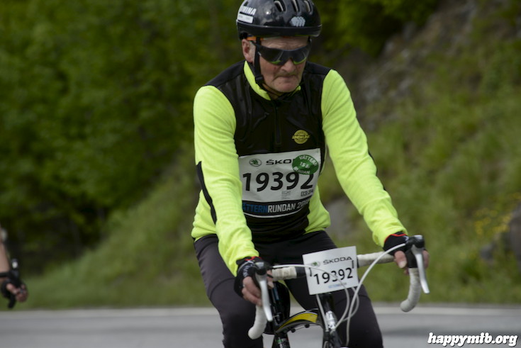 Bild från Vätternrundan 2015