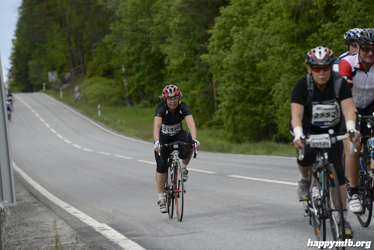 Bild från Vätternrundan 2015