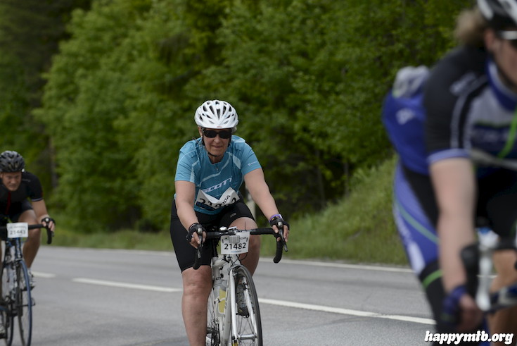Bild från Vätternrundan 2015