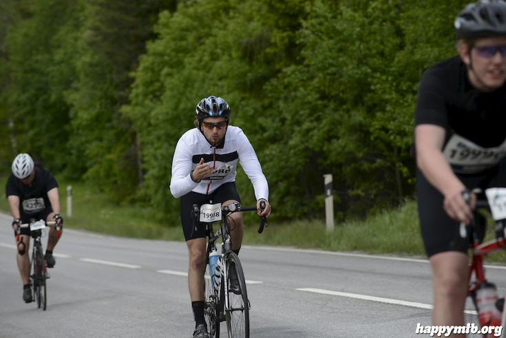 Bild från Vätternrundan 2015