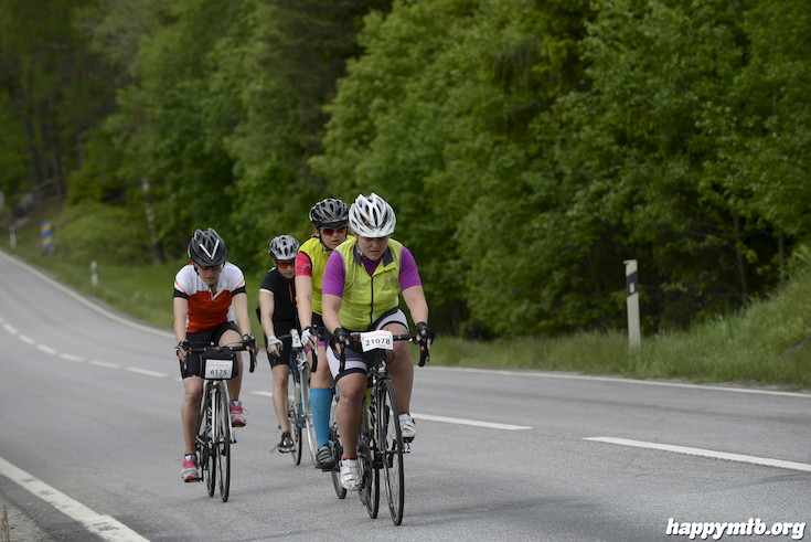Bild från Vätternrundan 2015