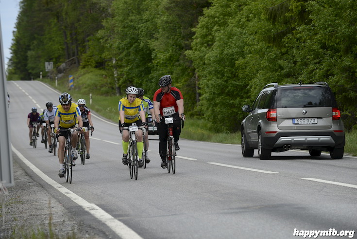 Bild från Vätternrundan 2015
