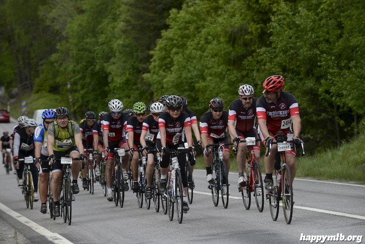 Bild från Vätternrundan 2015