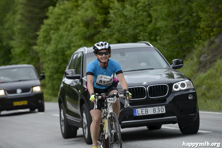 Bild från Vätternrundan 2015
