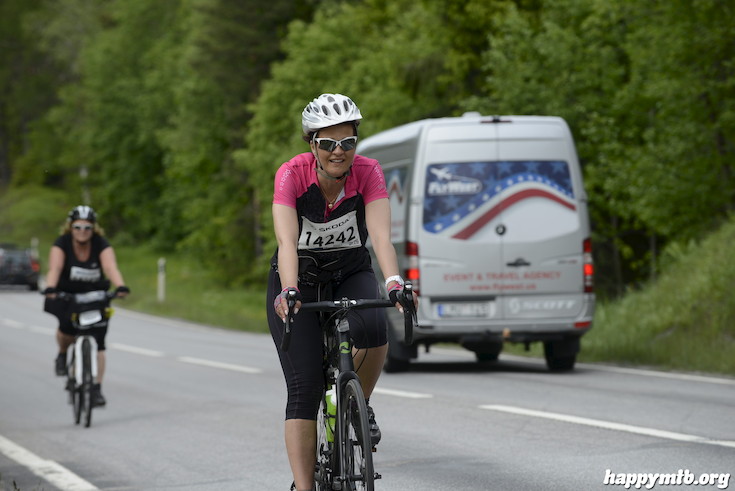 Bild från Vätternrundan 2015