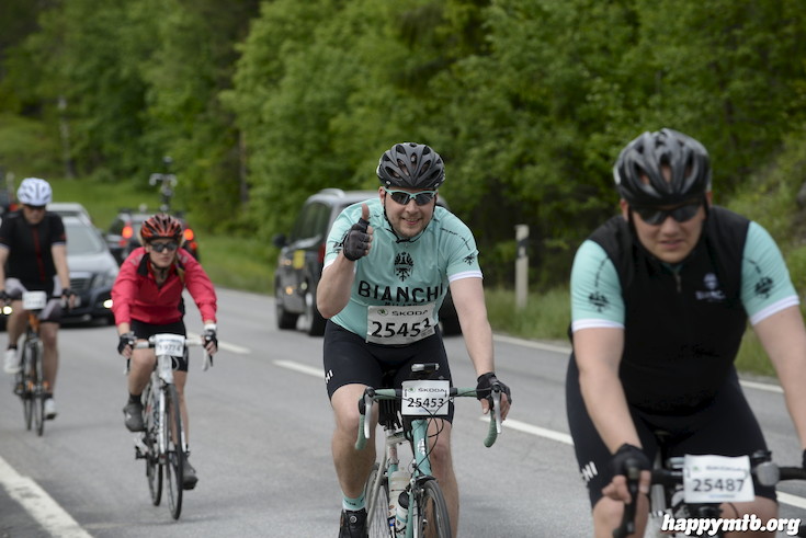 Bild från Vätternrundan 2015