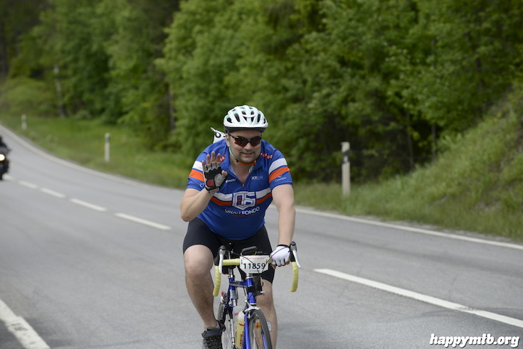 Bild från Vätternrundan 2015