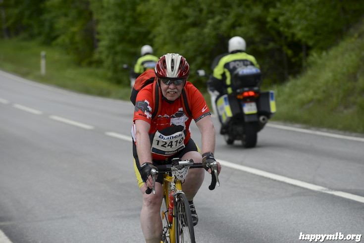 Bild från Vätternrundan 2015