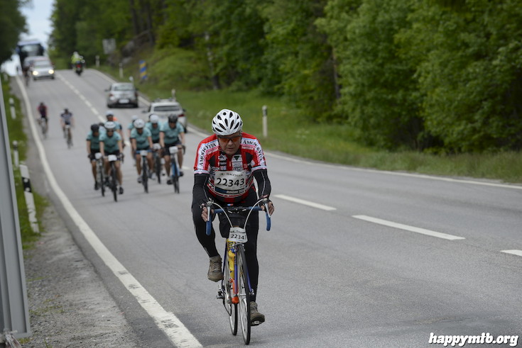 Bild från Vätternrundan 2015
