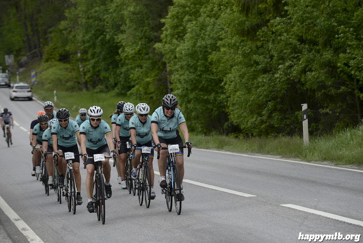 Bild från Vätternrundan 2015