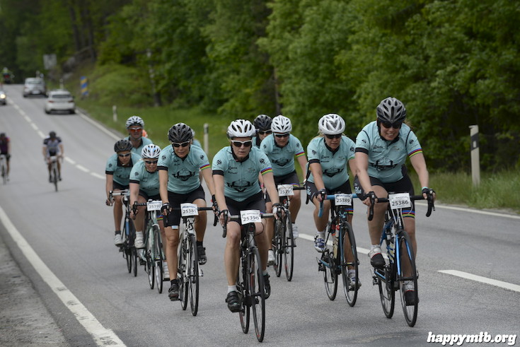 Bild från Vätternrundan 2015