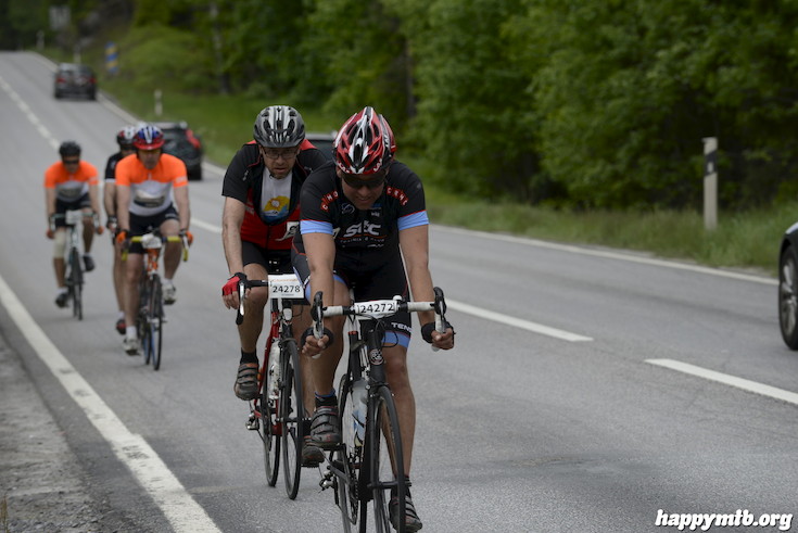Bild från Vätternrundan 2015