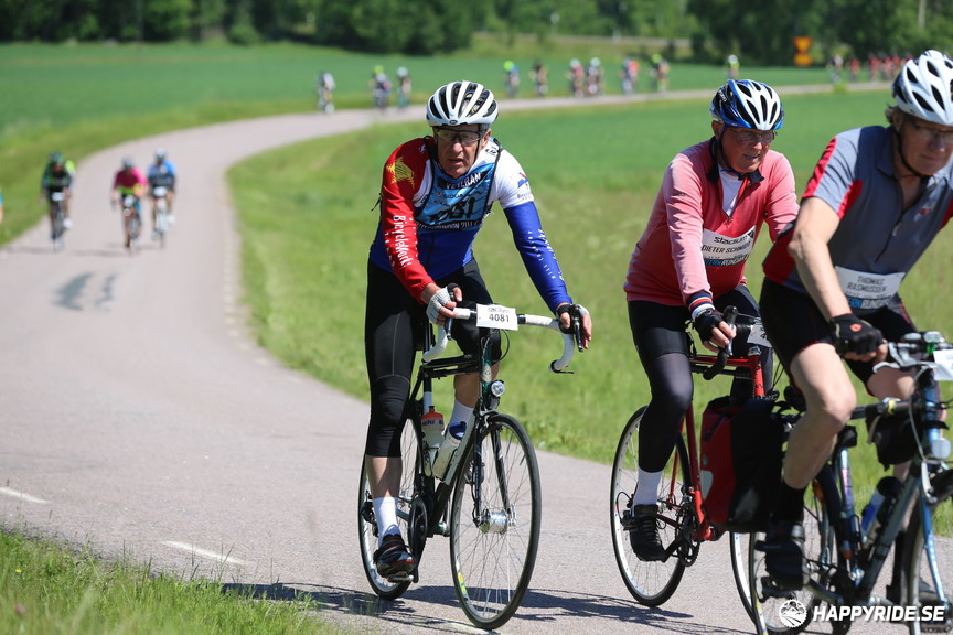 Bild från Vätternrundan 2017