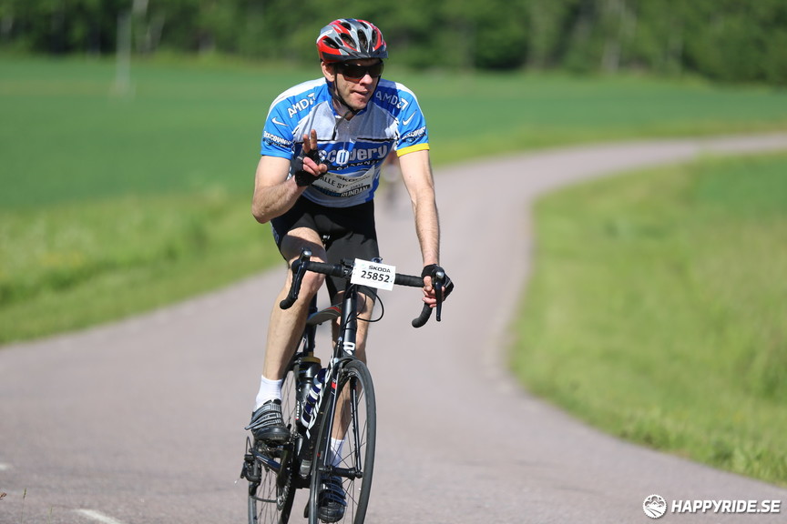 Bild från Vätternrundan 2017