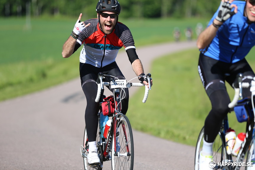 Bild från Vätternrundan 2017