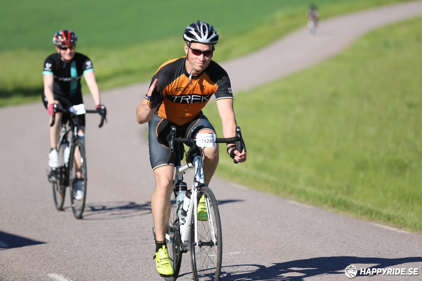 Bild från Vätternrundan 2017