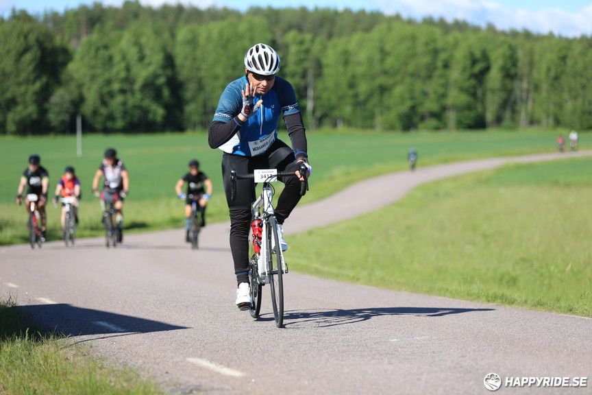 Bild från Vätternrundan 2017