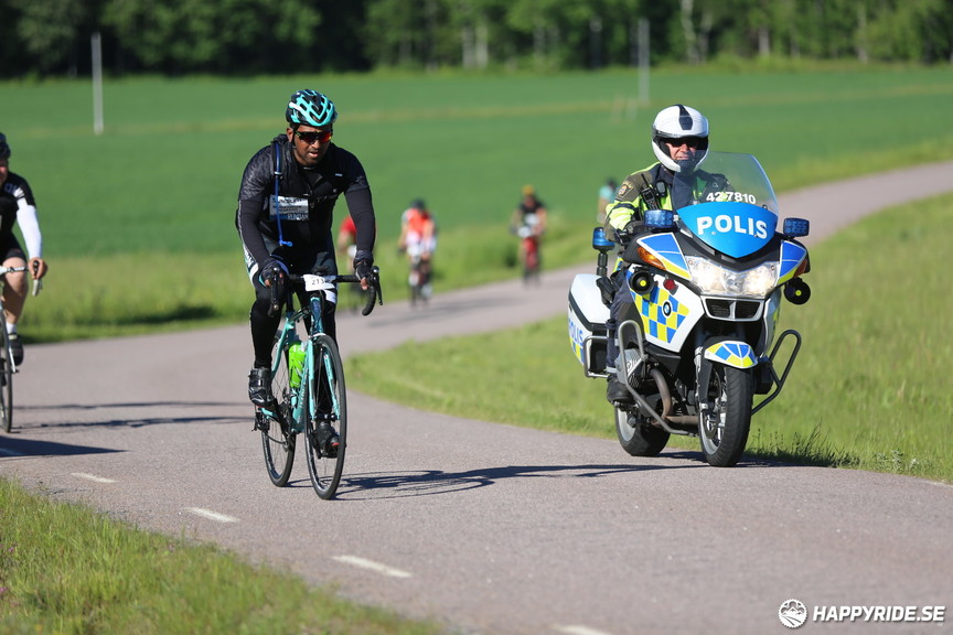 Bild från Vätternrundan 2017