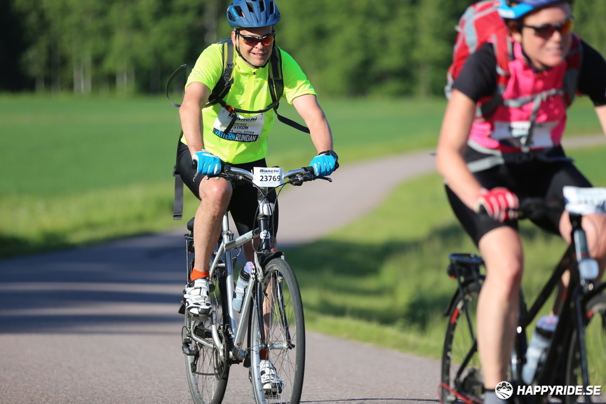Bild från Vätternrundan 2017