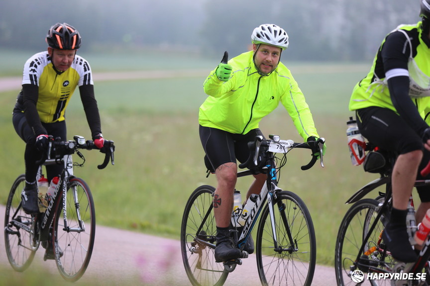 Bild från Vätternrundan 2017