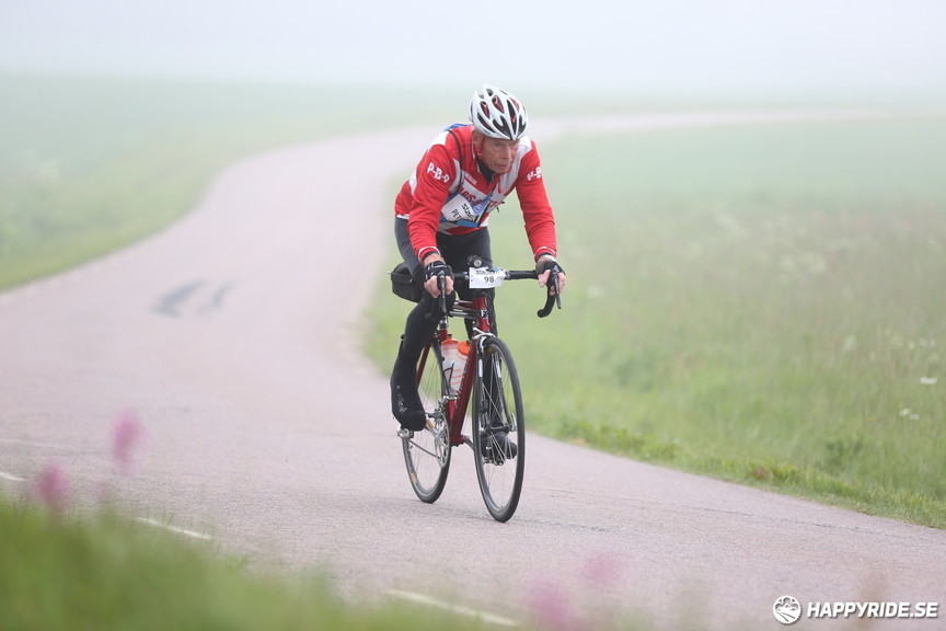 Bild från Vätternrundan 2017