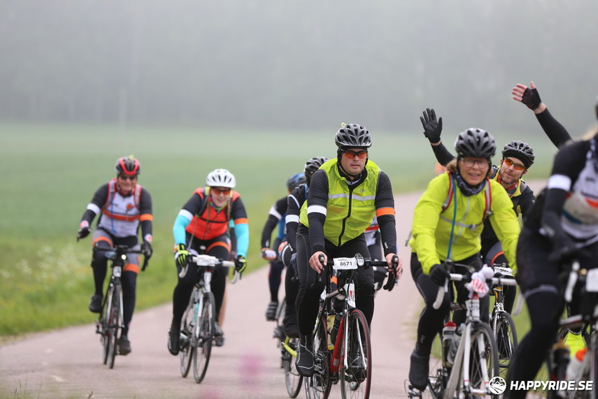 Bild från Vätternrundan 2017