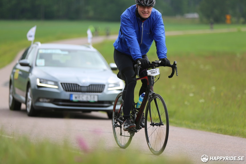 Bild från Vätternrundan 2017