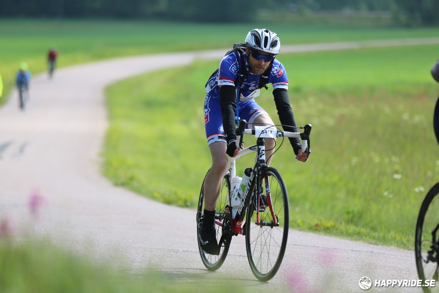 Bild från Vätternrundan 2017