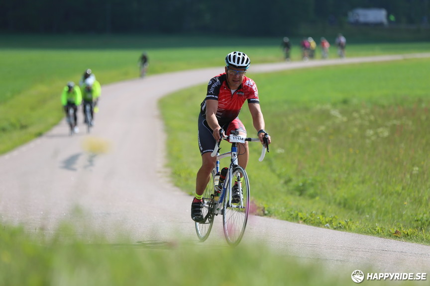 Bild från Vätternrundan 2017
